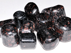 1 lb Garnet in Boitite tumbled stones