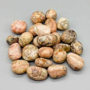 1 lb Jasper, Picasso tumbled stones