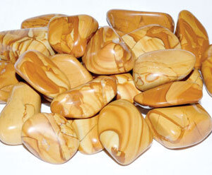 1 lb Jasper, Walnut tumbled stones