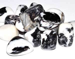 1 lb Jasper Zebra tumbled stones