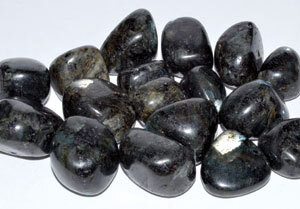 1 lb Larvikite tumbled stones