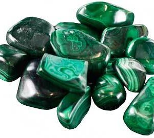 1 lb Malachite tumbled stones