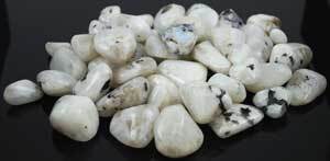 1 lb Moonstone Rainbow  tumbled stones