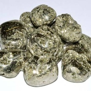 1 lb Pyrite tumbled stones