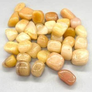 1 lb Aventurine, Red  tumbled stones