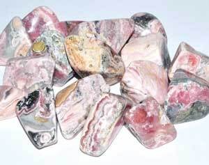 1 lb Rhodochrosite tumbled stones