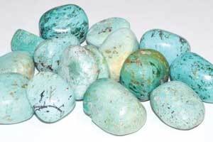 1 lb Turquoise tumbled stones