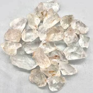 1 lb Crystal B untumbled stones