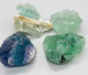 1 lb Fluorite untumbled stones