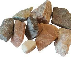 1 lb Mixed untumbled stones