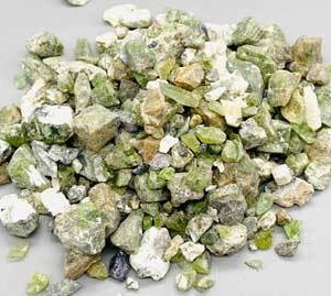 1 lb Peridot 5-10mm untumbled stones