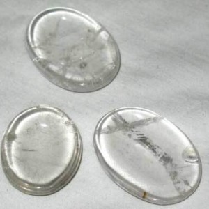 Quartz worry stone