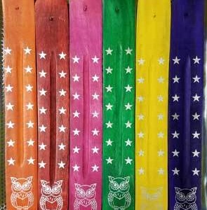 10" Owl Wooden ash catcher