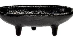 4" Iron smudge/ incense burner