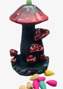 7" Mushroom back flow burner