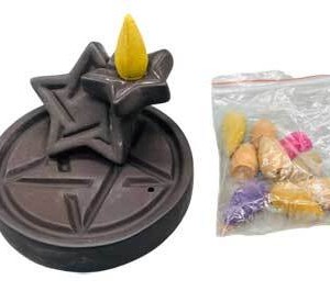 2 1/2" Pentagram backflow burner