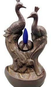 7" Peacock back flow burner