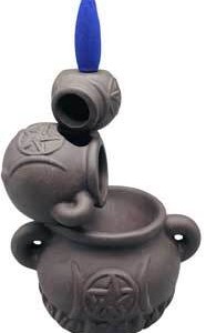 5" Triple Moon Cauldron back flow burner