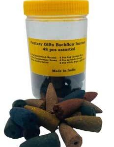 48 backflow cones (6 scents, 8 each)