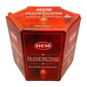 40 backflow cones HEM Frankincense