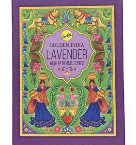 10 Lavender backflow cones Sree Vani