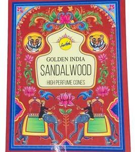 10 Sandalwood backflow cones Sree Vani