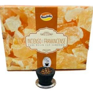 (set of 12) Frankincense charcoal dhoop cup