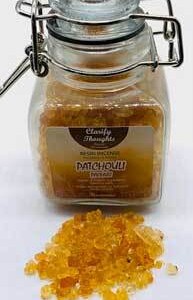 3.0oz Clarify Thoughts (patchouli) resin jar