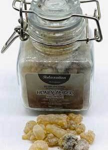 3.0oz Relaxation (honey amber) resin jar