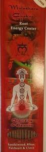 Muladhara Chakra incense stick 10 pack