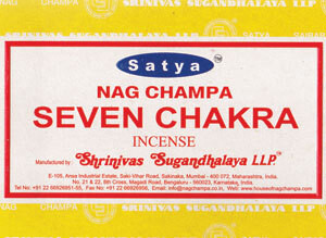 Seven Chakra satya incense stick 15 gm