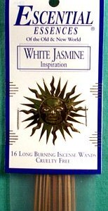 White Jasmine escential essences incense sticks 16 pack