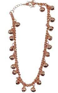 Goldtone anklet w/ Bells