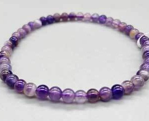 4mm Amethyst bracelet