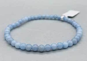 4mm Angelite bracelet