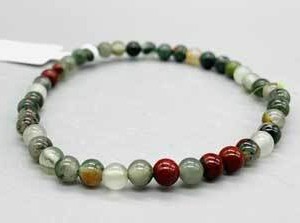 4mm Bloodstone bracelet