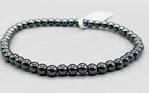 4mm Hematite bracelet
