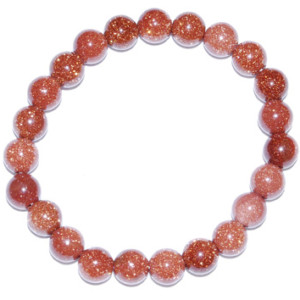 8mm Goldstone bracelet