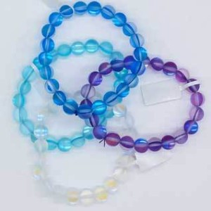 8mm Frosted Glass bracelet