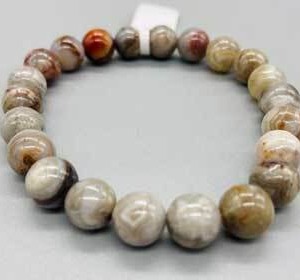 8mm Agate, Laguna Lace bracelet