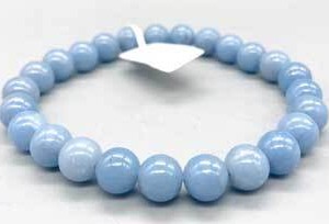 8mm Angelite bracelet