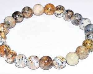 8mm Dendritic Opal bracelet