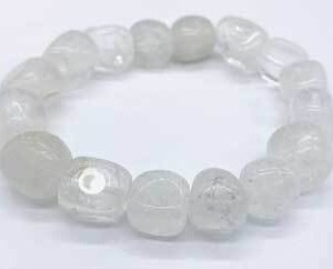 Quartz gemstone bracelet