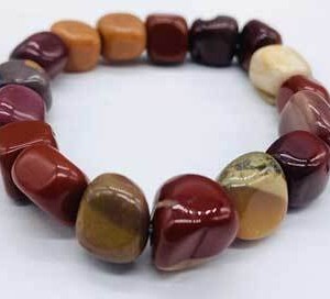 Mookaite gemstone bracelet