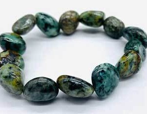 Turquoise, African gemstone bracelet