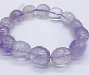 Amethyst gemstone bracelet