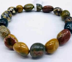 Jasper, Ocean gemstone bracelet