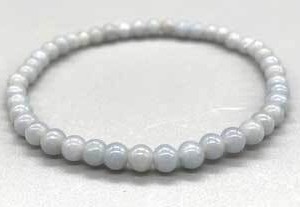 4mm Angelite stretch bracelet