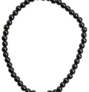 4mm Hematite stretch bracelet