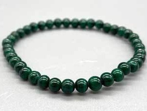 4mm Malachite stretch bracelet